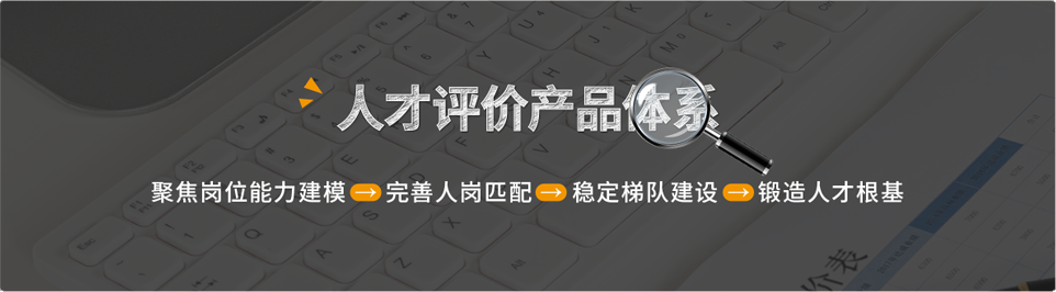 人才评价产品体系