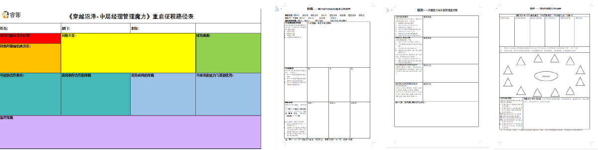中层经理管理魔方
